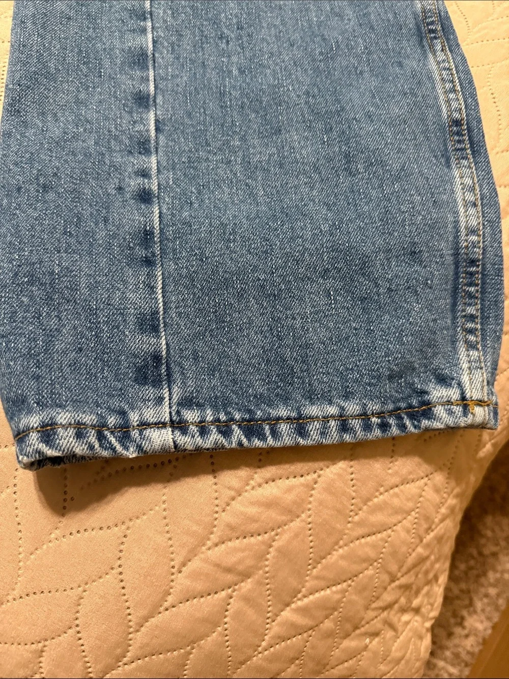 ZARA ANKLE RELAXED DENIM JEANS